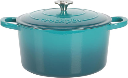 3 Quart Enameled Cast Iron Dutch Oven – Aqua J2