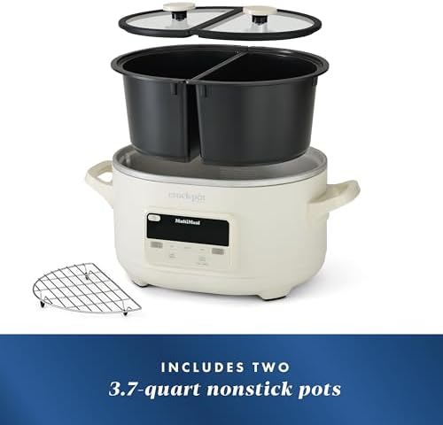 MultiMeal Multicooker with Programmable Slow Cooker T8