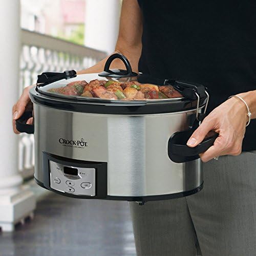 Cook & Carry 6 Quart Programmable Slow Cooker Y0
