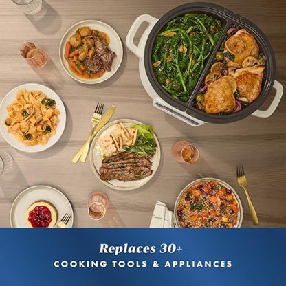 MultiMeal Multicooker with Programmable Slow Cooker T8