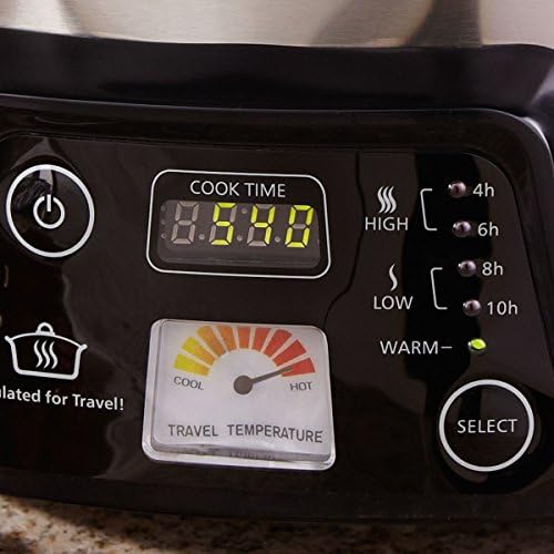 Cook & Carry 6 Quart Programmable Slow Cooker Y0