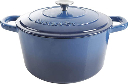 3 Quart Enameled Cast Iron Dutch Oven – Aqua J2