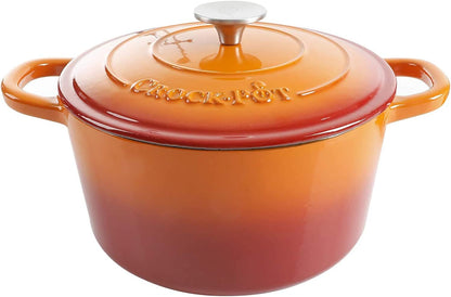 3 Quart Enameled Cast Iron Dutch Oven – Aqua J2