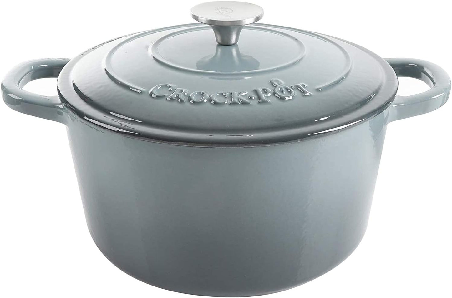 3 Quart Enameled Cast Iron Dutch Oven – Aqua J2